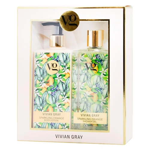 Набір Vivian Gray Sparkling Orange Гель для душу та Лосьйон для тіла 2*350мл