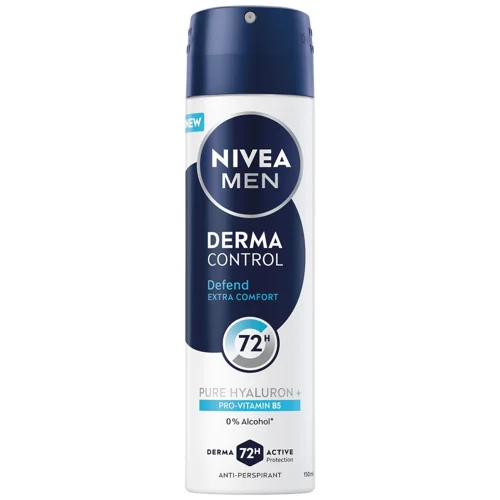 Антиперспірант аерозольний Nivea Men Дерма Контроль Захист та Екстракомфорт 150мл