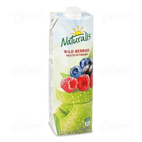 Напій соковмісний Naturalis лісові ягоди, 1л