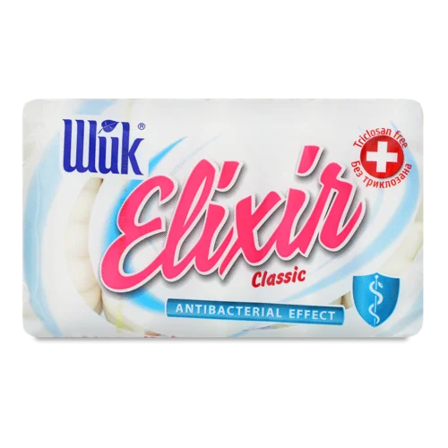 Туалетне Мило Антибактеріальне Classic Elixir Шик, 5х70г