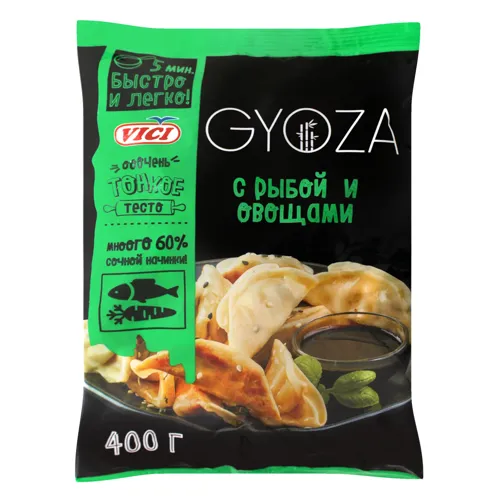 Гіоза з рибою і овочами Vici м/у 400г