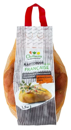 Картофель миєний п-французький 1.5кг