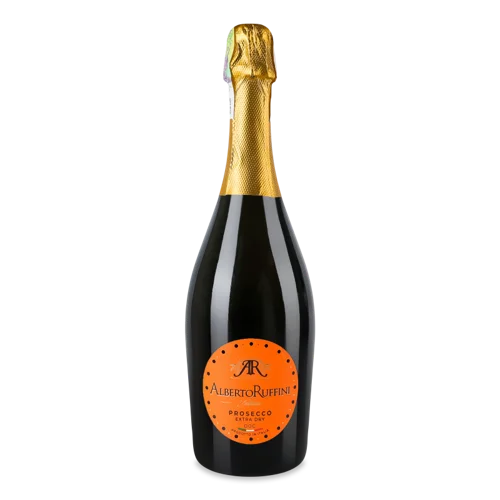 Вино Ігристе Біле Екстра Сухе DOC Prosecco Alberto Ruffini 0.75л 11% в/ґ