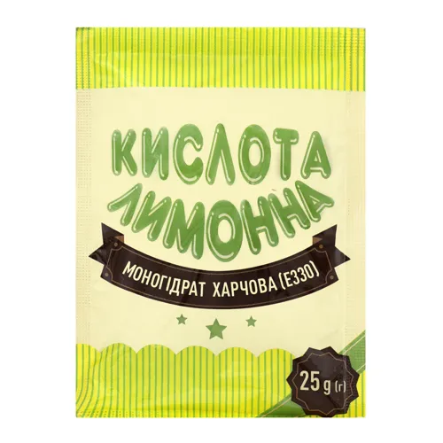 Кислота лимона Нова-Пак м/у 25г