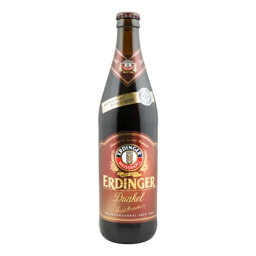 Пиво 0.5л 5% солодове темне Erdinger Weissbrau Dunkel пл