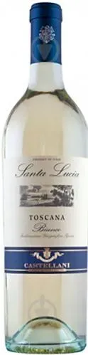 Вино Santa Lucia Toscano Bianco Cru IGT біле сухе 12% 0,75л