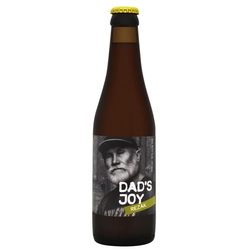 Пиво Dad's Joy Rezak світле нефільтроване 4,8% 0,33л