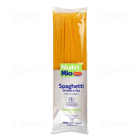 Вироби макаронні Nutri Mio Reggia «Спагетті» без глютену, 400г