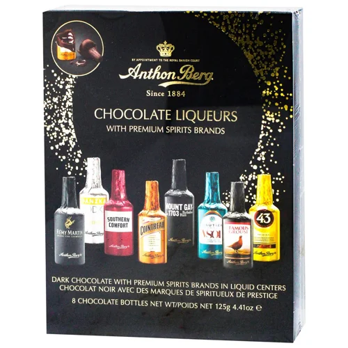 Цукерки Anthon Berg Chocolate Liqueurs шоколадні з лікером 125г