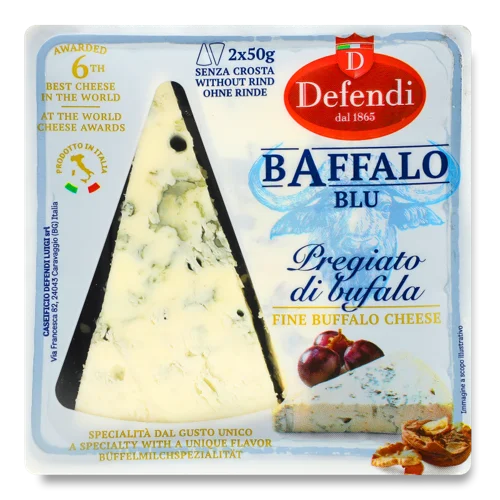 Сир Bаffalo Blu Defendi 49% Жирності, лоток, 100 г