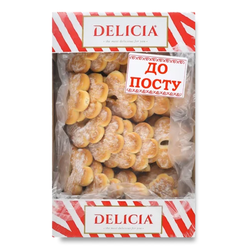 Печиво Здобне Пісне З Цукровою Пудрою, к/у 250г