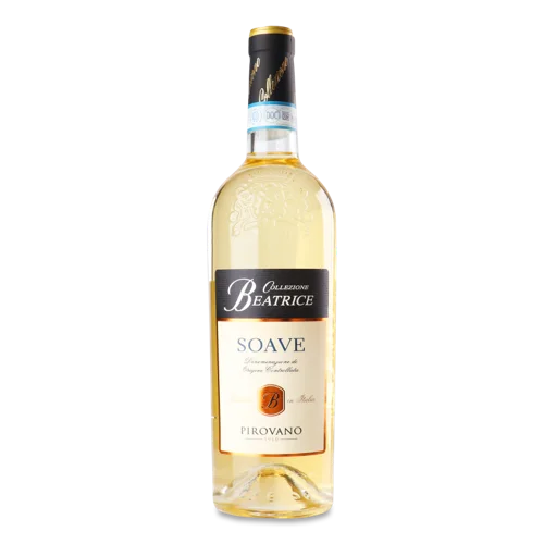 Вино Біле Сухе Вищого Ґатунку Soave Collezione Beatrice Pirovano, 0.75л, 11.5%