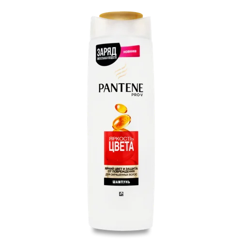 Шампунь для Фарбованого Волосся Захист Кольору і Блиск Pantene Pro-V, 400мл