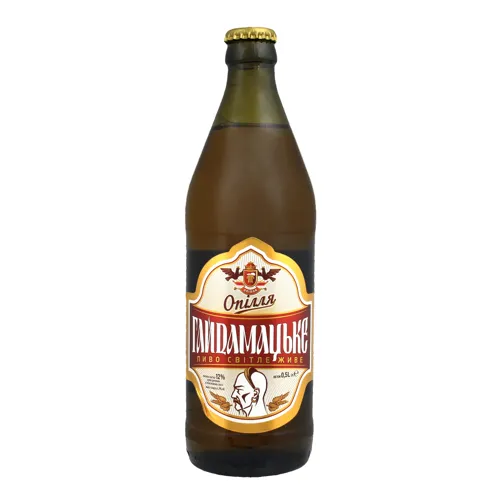 Пиво 0.5л 4.9% світле Гайдамацьке Опілля пл