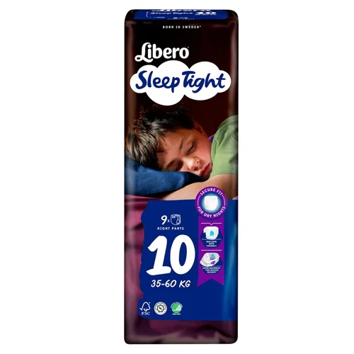 Підгузки Libero Sleep Tight 10 35-60кг 9шт