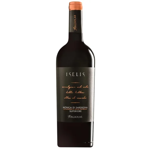 Вино Iselis Monica di Sardegna Argiolas червоне сухе 14,5% 0,75л