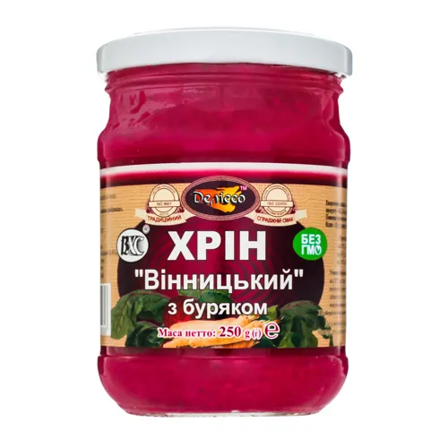 Хрен ВХС Делиссо Вінницький зі свеклою
