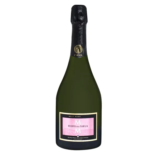Вино ігристе Marques de la Concordia Tapas Cava рожеве брют 12% 0,75л