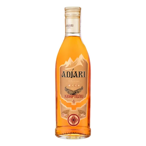 Коньяк 0.25л 40% 4 зірки ординарний Квартелі Adjari бут