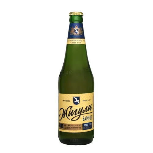 Пиво 0.5л 5.0% світле Жигули Фірмове Барне пл