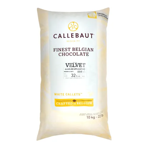 Шоколад 32% білий Callebaut м/у 10кг