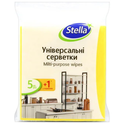 Серветки Stella універсальні 30х34см 6шт