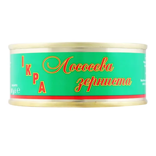 Ікра лососева зерниста солена Дальриба з/б 80г