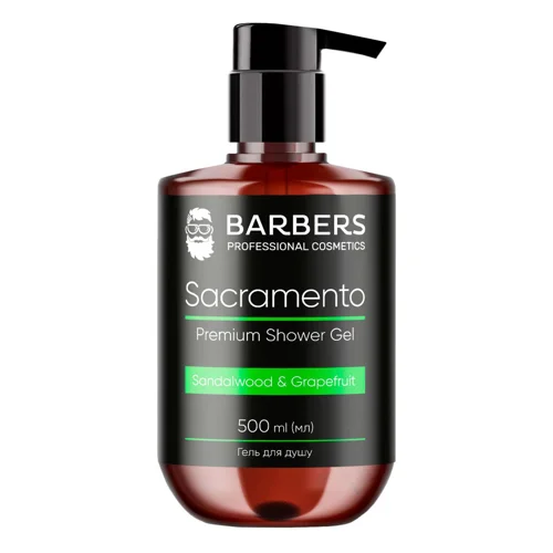Гель для душу Barbers Sacramento 500мл