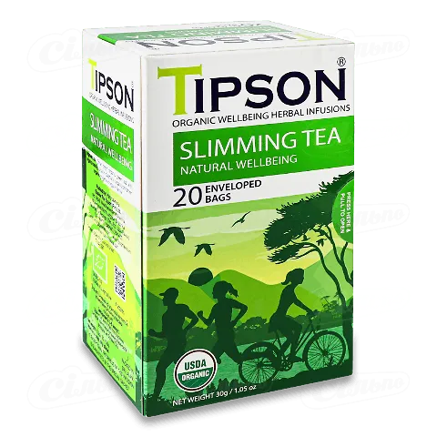 Суміш трав'яна Tipson Slimming Tea, 20*1,5г/уп
