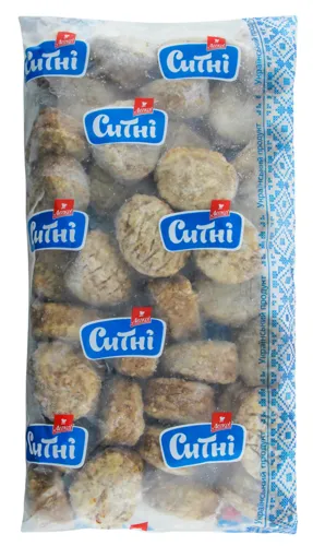 Котлети з м'яса та гречки Гречаники Сітні м/у 3 кг