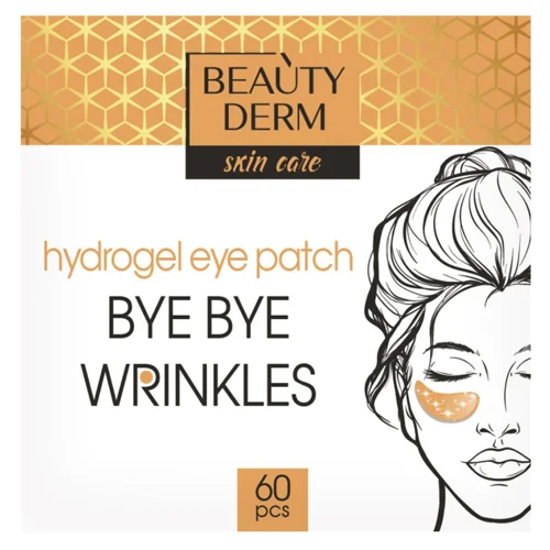 Патчі Beauty Derm Золоті гідрогелеві Bye Bye wrinkles 60шт