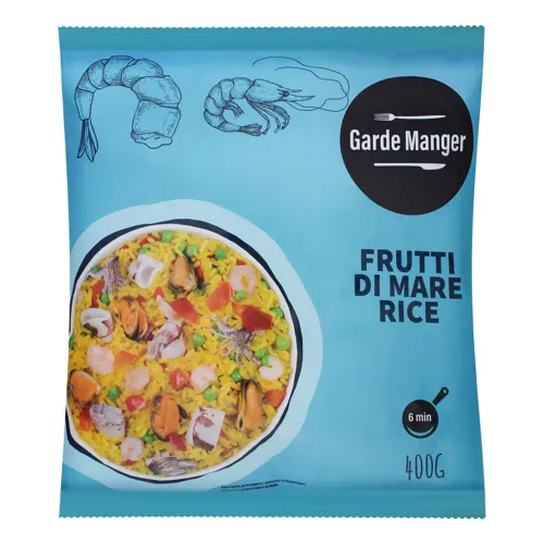 Рис з морепродуктами Frutti di mare rice Garde Manger м/у 400г