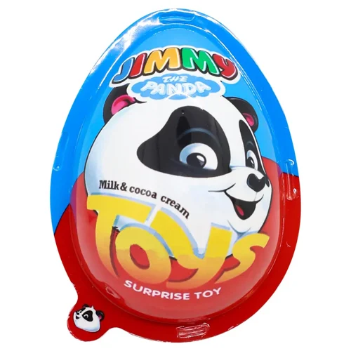 Яйце шоколадне Jimmy з сюрпризом для хлопчиків 25г