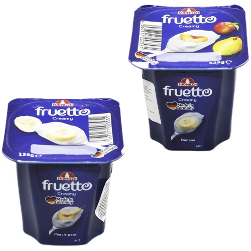 Йогурт Fruetto персик, груша, банан 4,7%125г