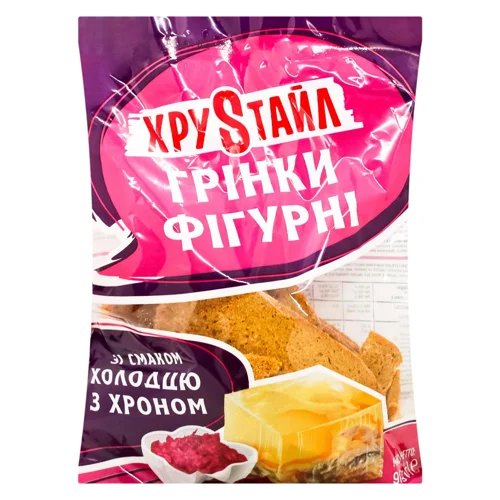 Грінки ХруSтайл Холодець з хроном 90г