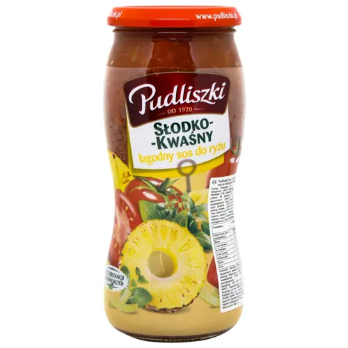 Соус Pudliszki м'який кисло-солодкий 500г