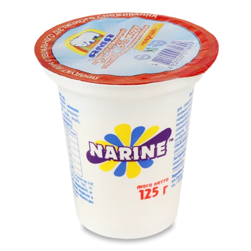Кисломолочний Продукт З Плодово-Ягідним Наповнювачем Персик 2.5% Наріне Ама ст, 125г