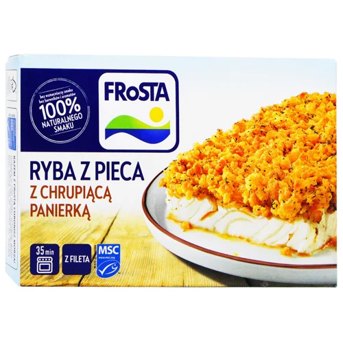 Риба FRoSTA запечена з хрусткою паніровкою 345г