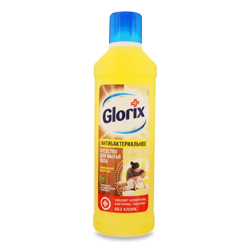 Засіб Чистячий Для Підлоги Лимонна Енергія Glorix, Пластикова Пляшка 1000мл