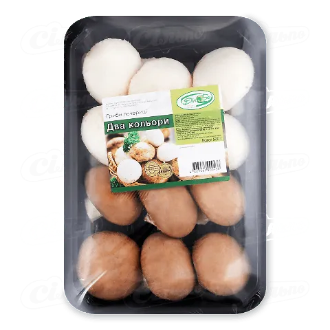 Гриби печериці асорті, 500г