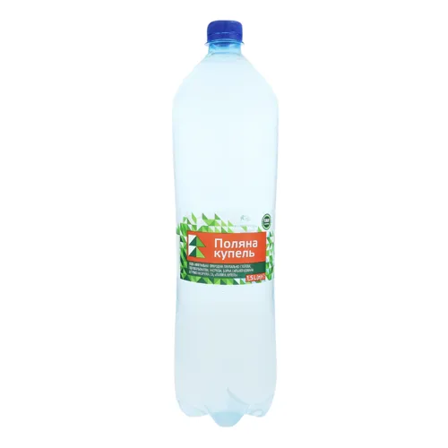 Вода мінеральна сильногазована Поляна Купель Екомарка 1.5л