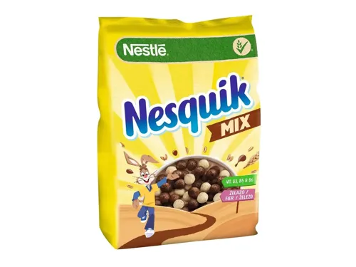 Сніданок сухий з вітамінами і мінеральними речовинами Mix Nesquik м/у, 375г