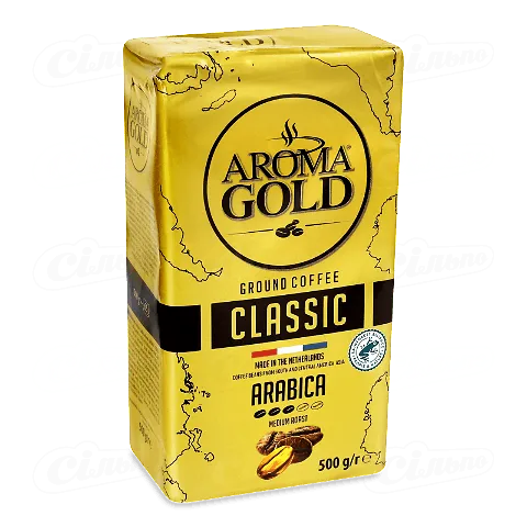 Кава мелена Aroma Gold Classic, 500г