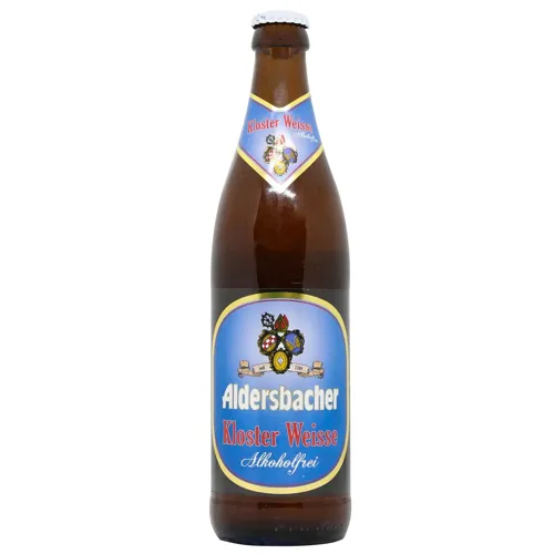 Пиво Aldersbacher Kloster Weisse світле безалкогольне 0,5л