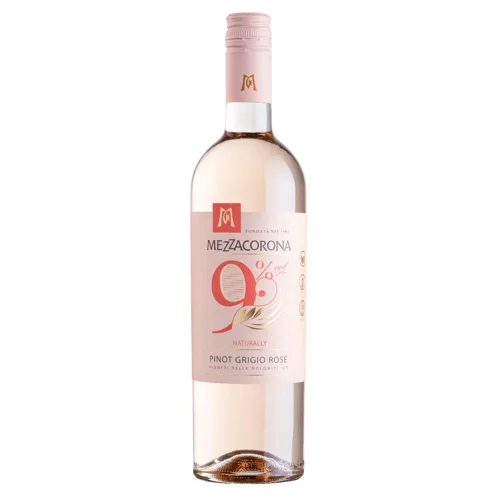 Вино Mezzacorona Vigneti delle Dolomiti Pinot Grigio IGT рожеве напівсолодке 9% 0,75л
