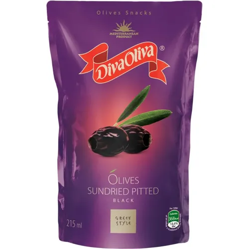 Маслини Diva Oliva ялені без кісточки 85г