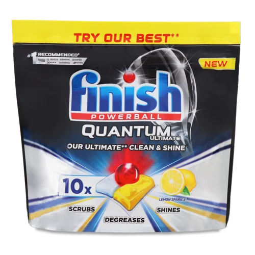 Засіб Для Миття Посуду Quantum Ultimate Powerball Finish 125г