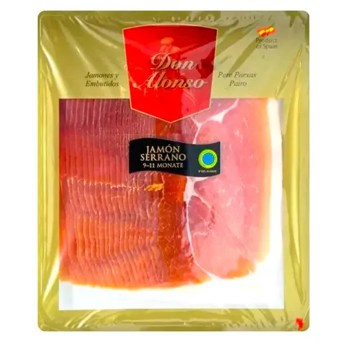 Хамон Don Alonso Серрано сиров'ялений 9-11 місяців 200г