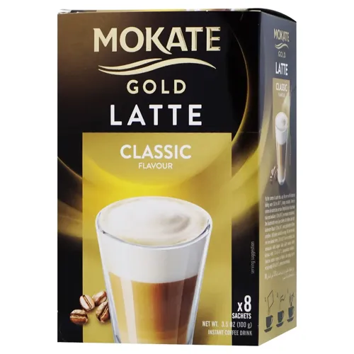 Напій кавовий Mokate Gold Латте 12,5г*8шт