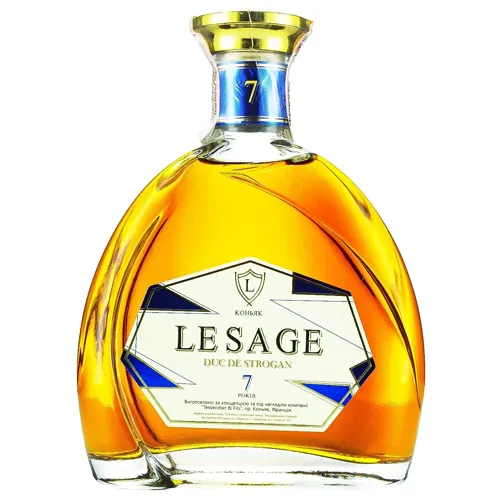 Коньяк Le Sage Duc de Strogan 7 років 40% 0,5л
